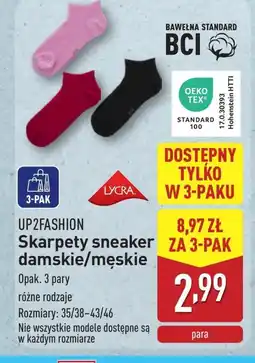 ALDI Skarpety Up2Fashion oferta
