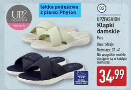 ALDI Klapki damskie Up2Fashion oferta