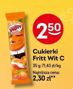 Żabka Gumy rozpuszczalne Fritt Wit C oferta