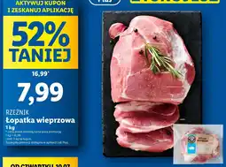 Lidl Łopatka wieprzowa Limit oferta