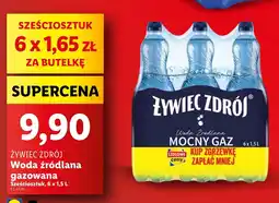 Lidl Woda źródlana Żywiec zdrój oferta