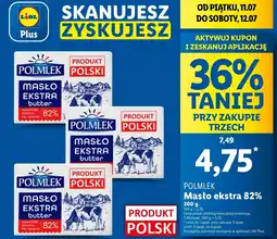 Lidl Masło Polmlek oferta