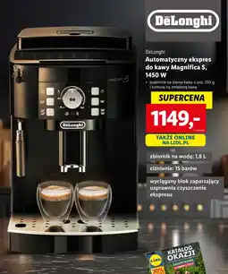 Lidl Ekspres do kawy DeLonghi oferta