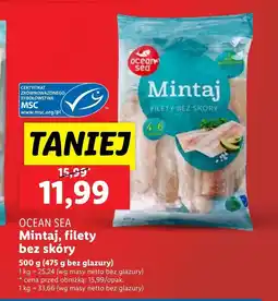 Lidl Mintaj Ocean Sea oferta