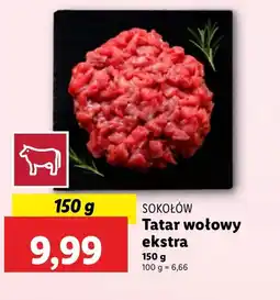 Lidl Tatar wołowy Sokołów oferta