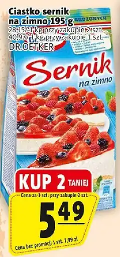Prim Market Sernik na zimno DR OETKER oferta