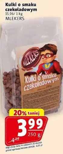 Prim Market Kulki o smaku czekoladowym MLEKERS oferta