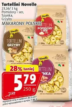 Prim Market Tortellini Novelle pomidory i ser/grzyby MAKARONY POLSKIE oferta