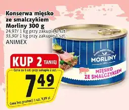 Prim Market Konserwa mięso ze smalczykiem Morliny ANIMEX oferta