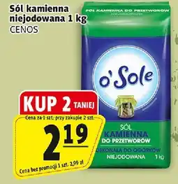 Prim Market Sól kamienna niejodowana O'Sole oferta