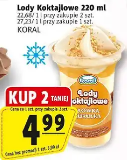 Prim Market Lody koktajlowe Koral oferta