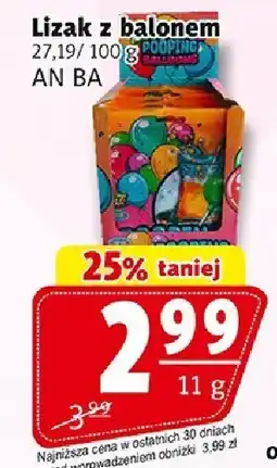 Prim Market Lizak z balonem AN BA oferta