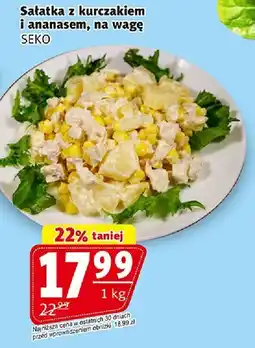 Prim Market Sałatka z kurczakiem i ananasem SEKO oferta