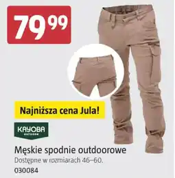 Jula Męskie spodnie outdoorowe oferta