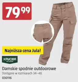Jula Damskie spodnie outdoorowe oferta