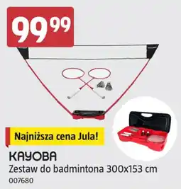 Jula Zestaw do badmintona 300x153 cm oferta