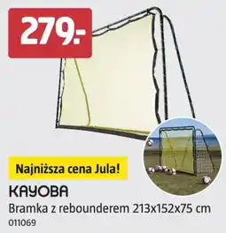 Jula Bramka z rebounderem 213x152x75 cm oferta