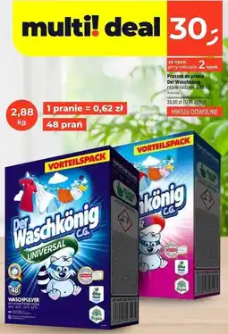 Dealz Proszek do prania color Der Waschkonig oferta