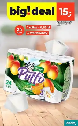 Dealz Papier toaletowy mango Puffi Exotico oferta