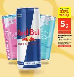 Dealz Napój mroźna waniliowa jagoda Red Bull The Winter Edition oferta