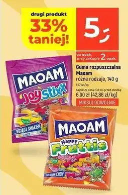 Dealz Cukierki happy fruttis Haribo Maoam oferta