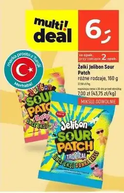 Dealz Żelki watermelon Kent Jelibon Sour Patch oferta