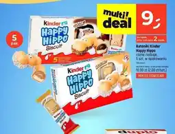 Dealz Batoniki croki orzechowe Kinder Happy Hippo oferta