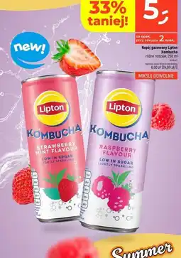 Dealz Kombucha malinowa Lipton oferta