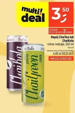Dealz Napój green tea lemon Chaigreen oferta