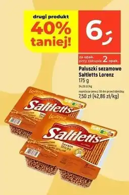 Dealz Paluszki z sezamem Lorenz Saltletts oferta