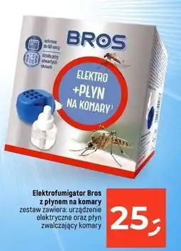 Dealz Elektrofumigatot + płyn na komary Bros Elektro oferta