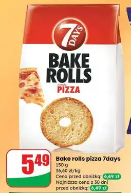 Dino Bake rolls pizza 7 Days Rolls oferta