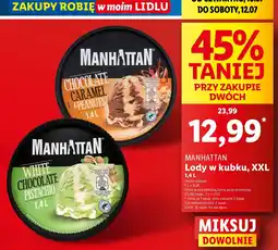 Lidl Lody w kubku Manhattan XXL oferta
