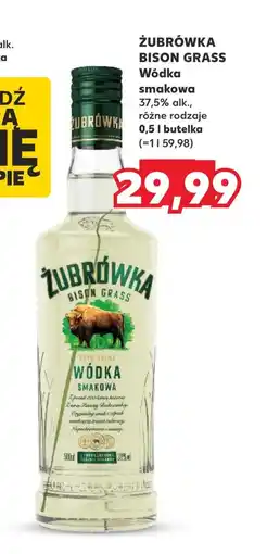 Kaufland Wódka smakowa Żubrówka oferta