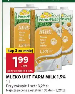 Stokrotka Mleko UHT Farm Milk 1,5% oferta