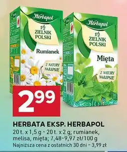 Stokrotka Herbata ekspresowa Herbapol oferta