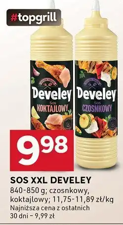 Stokrotka Sos XXL Develey czosnkowy, koktajlowy oferta
