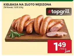 Stokrotka Kiełbasa na złoto wędzona ZM Nowak oferta