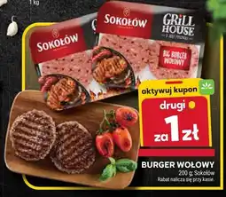 Stokrotka Burger wołowy Sokołów oferta