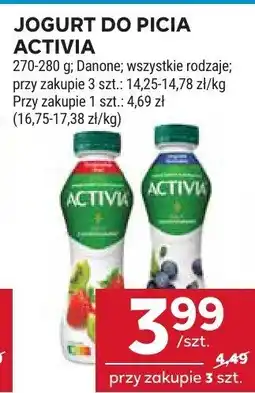 Stokrotka Jogurt do picia Activia Danone oferta