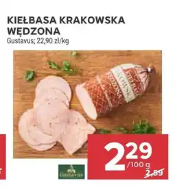 Stokrotka Kiełbasa krakowska wędzona Gustavus oferta