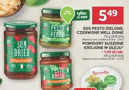 Stokrotka Sos pesto Well Done zielone i czerwone oferta