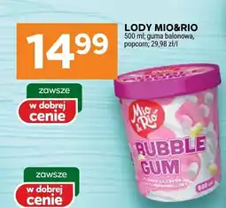 Stokrotka Lody Mio&Rio bubble gum oferta