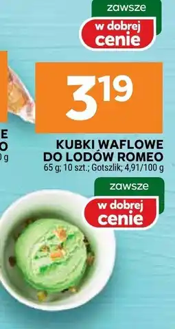 Stokrotka Kubki waflowe do lodów Romeo oferta