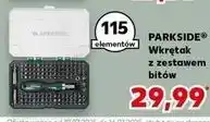 Kaufland Zestaw bitów do wkrętaka z grzechotką Parkside oferta