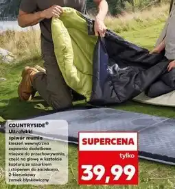 Kaufland Śpiwór mumia z kieszenią i torbą 220 x 80 cm K-Classic Countryside oferta