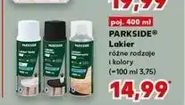 Kaufland Lakier w sprayu bezbarwny Parkside oferta