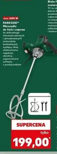 Kaufland Mieszadło do farb i zaprawy 1600 w Parkside oferta