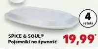 Kaufland Pojemniki na zywność płaskie Spice&Soul oferta