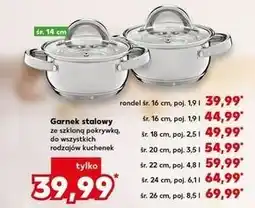Kaufland Garnek stalowy 26 cm oferta